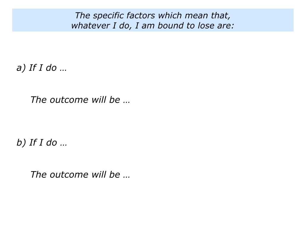 B is for Beating The Double Bind The Positive Encourager