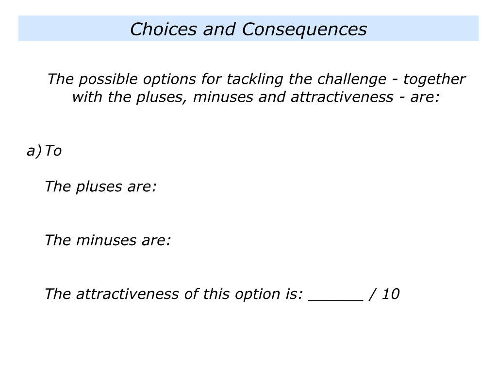 The Three C Approach To Creative Problem Solving - The Positive Encourager