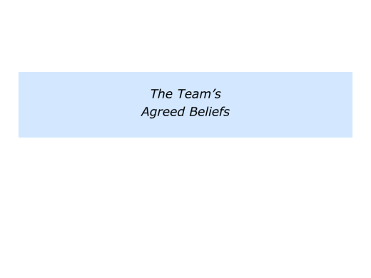 Slides Team Beliefs.010
