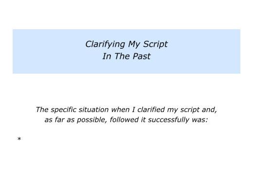 Slides Clarifying Your Script In A Challenging Situation.002