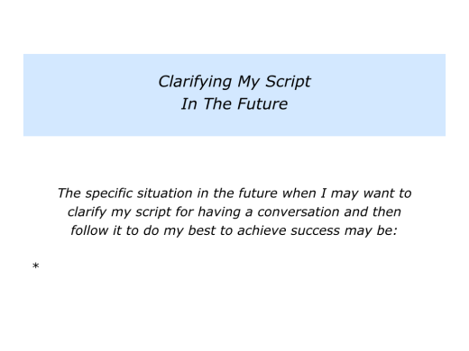 Slides Clarifying Your Script In A Challenging Situation.005