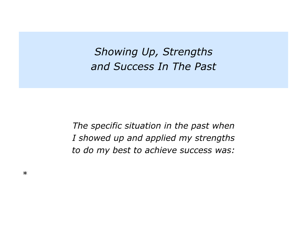 what are your strengths examples