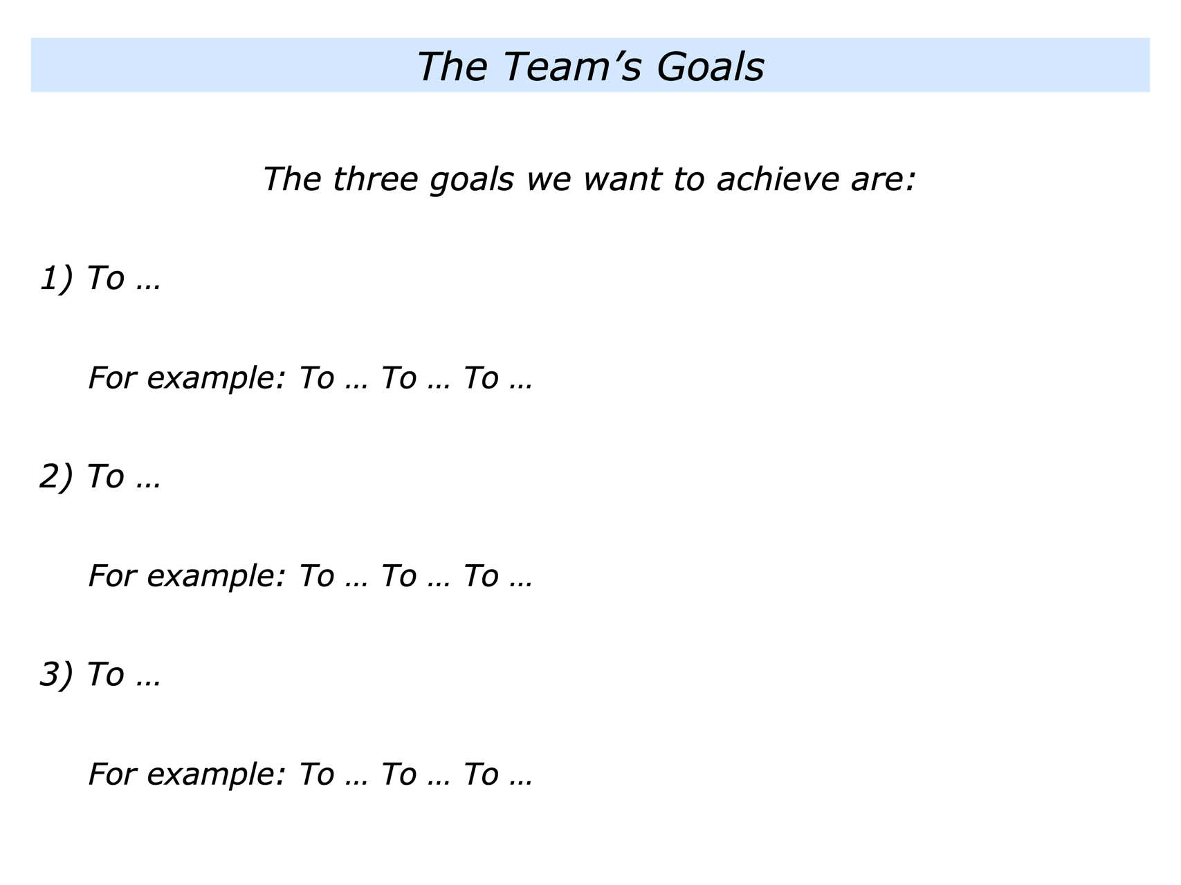 The Rule Of Three Approach - The Positive Encourager