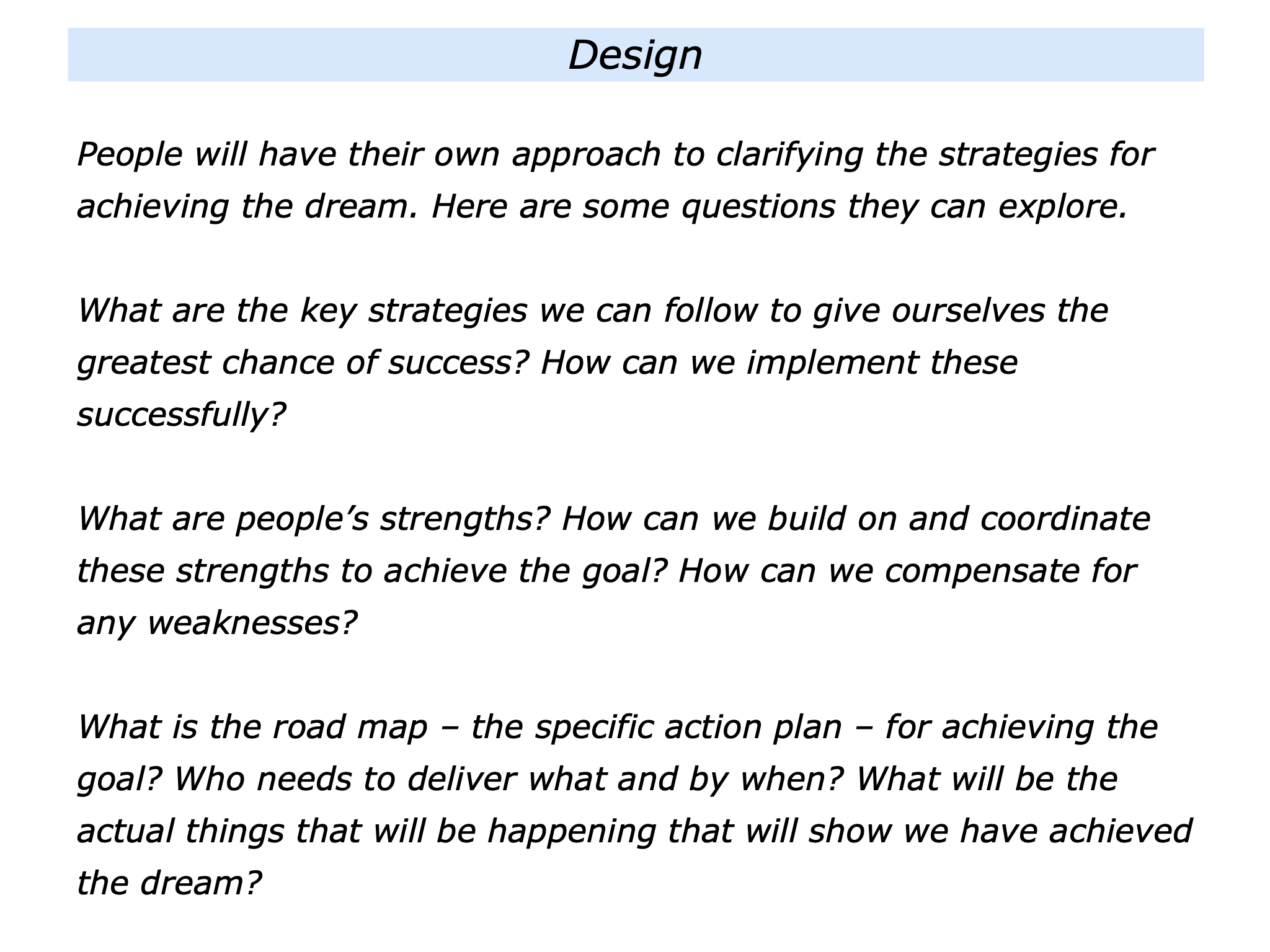 The Appreciative Inquiry Approach - The Positive Encourager